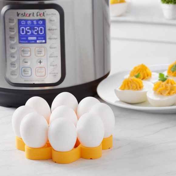 NEW Instant Pot, Yellow Official Silicone Egg Rack - Picture 3 of 6